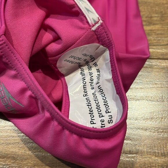 Speedo girls pink one piece swim bathing suit - Picture 9 of 13